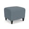 Lesro Siena Lounge Reception 1 Seat Bench, Black, RF Serene Upholstery SN1001 - alternate 2